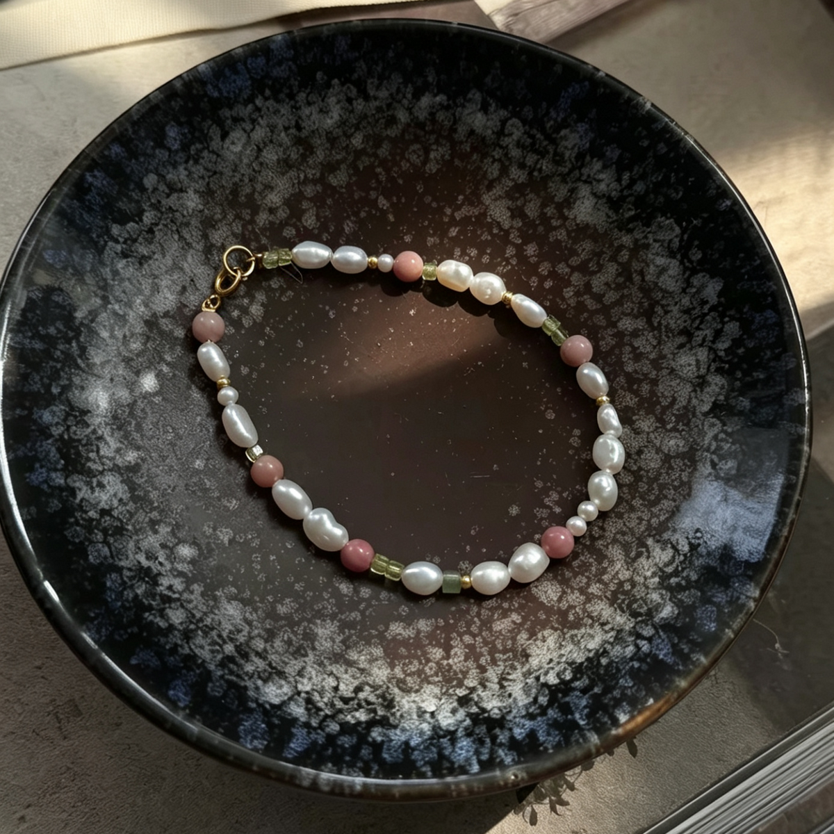 Petal Baroque Pearl Bracelet
