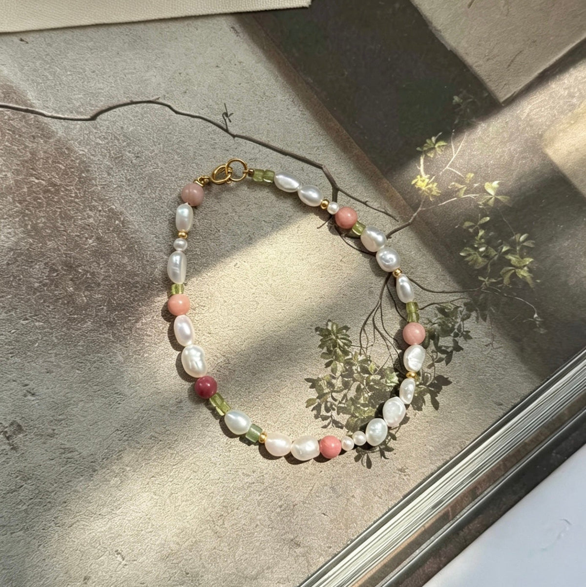 Petal Baroque Pearl Bracelet
