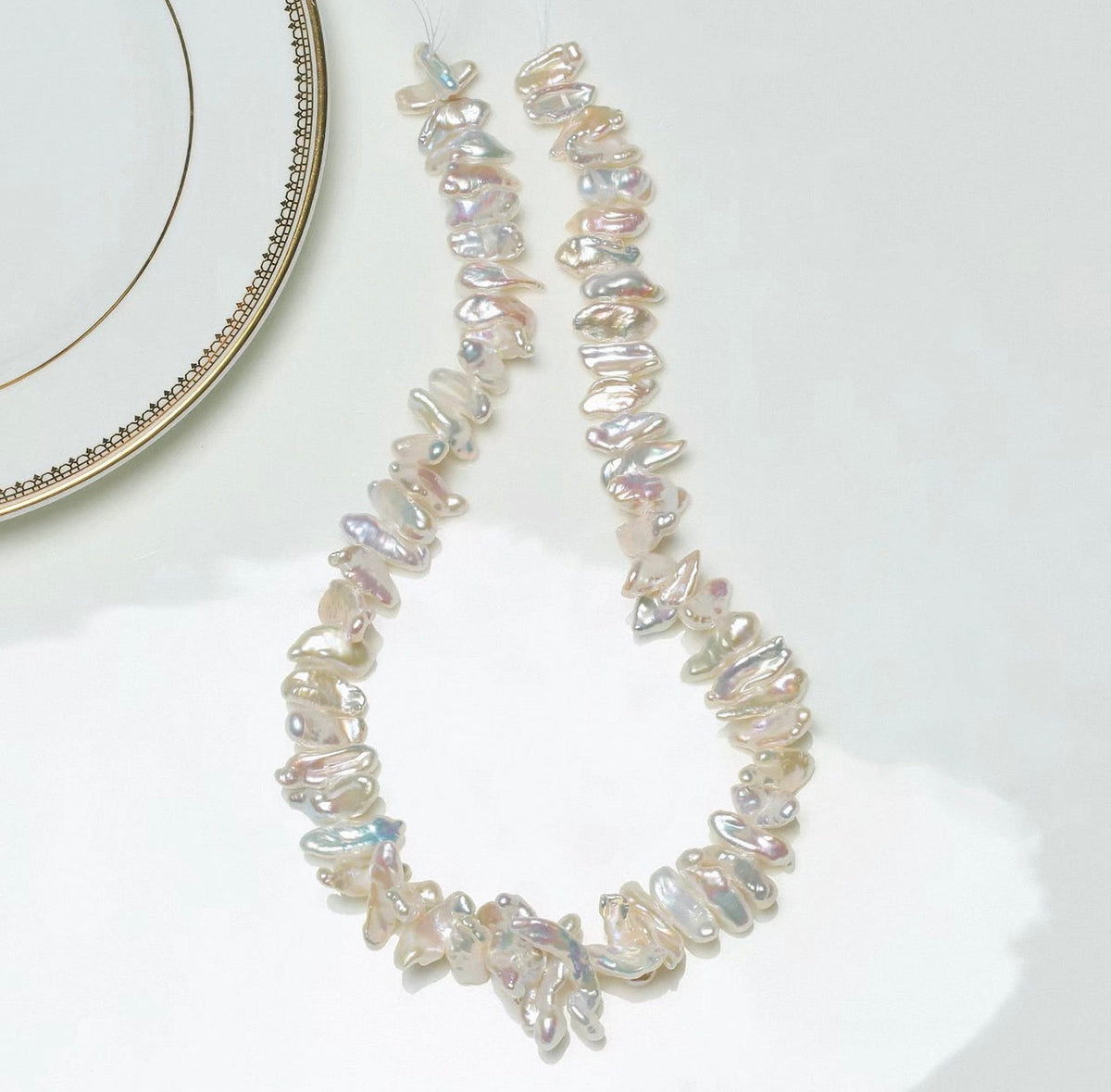 Freshwater Baroque Pearl Chain
