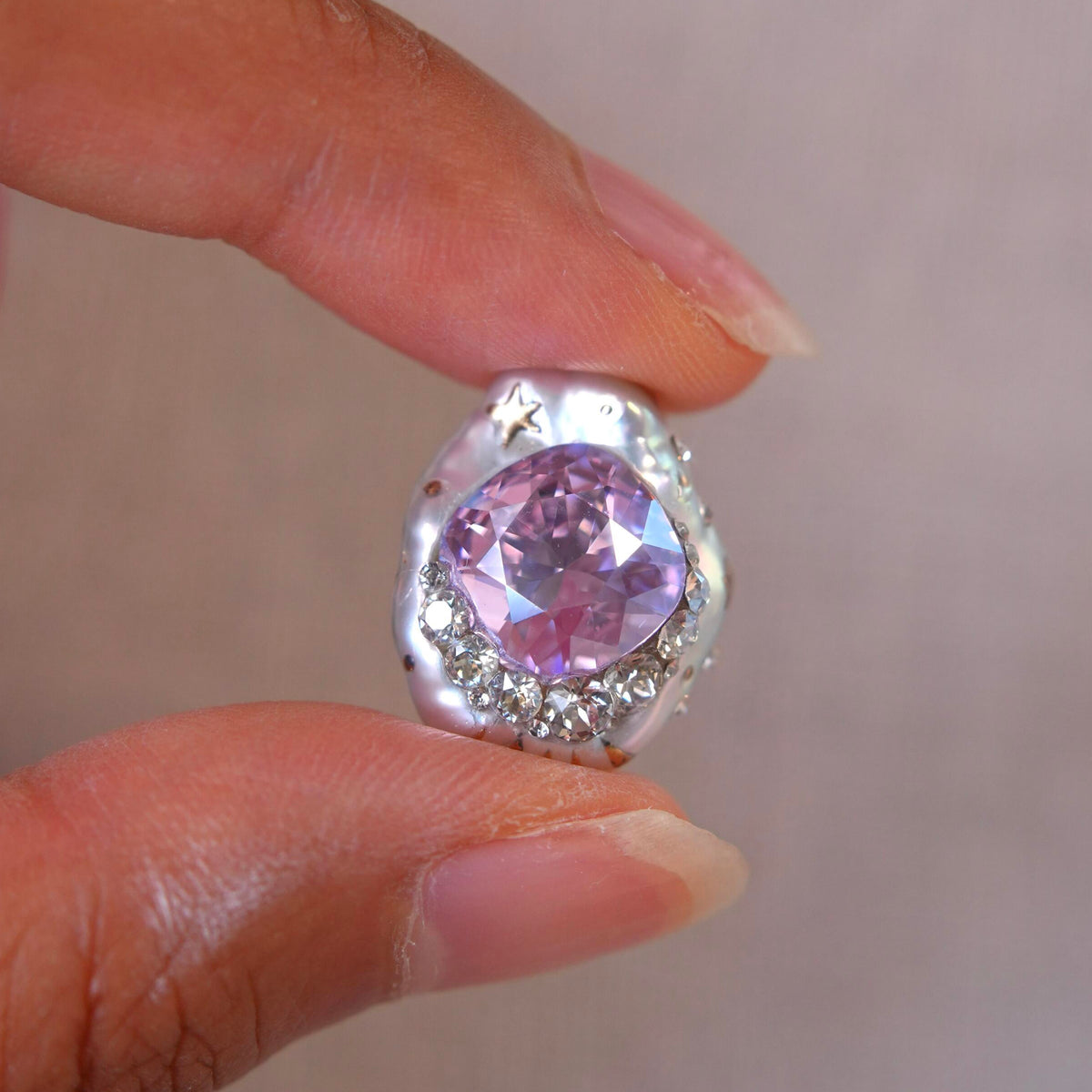 Rosastar｜Mini Gemstone Baroque