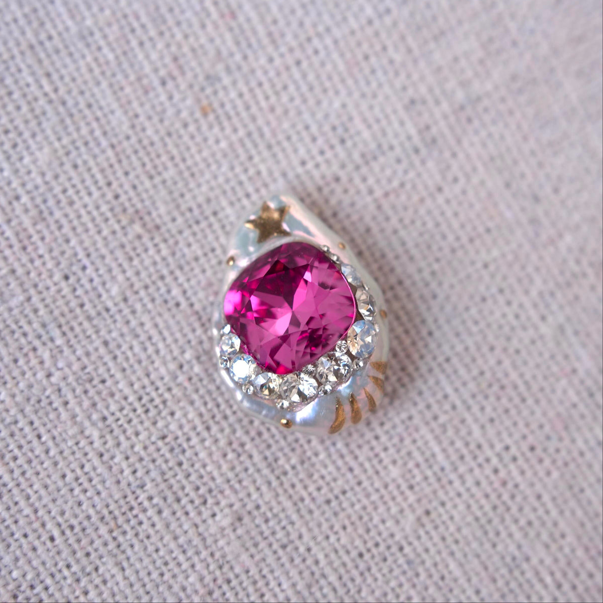 Rosastar｜Mini Gemstone Baroque